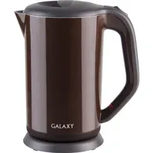 Электрочайник Galaxy GL0318, коричневый