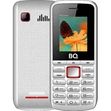 Кнопочный телефон BQ BQ-1846 One Power (белый/красный)