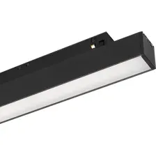 Трековый светильник Arlight MAG-ORIENT-FLAT-L350-12W Warm3000 BK 80deg / 049588