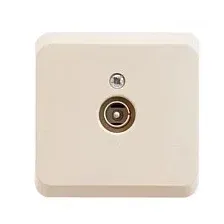 Розетка телевизионная Systeme Electric Этюд TVA-002K
