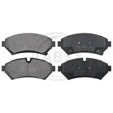 Тормозные колодки дисковые передняя ось A.B.S. 38753
