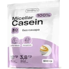 Протеин Healthys 100% Micellar Casein (900г, кофе капучино)
