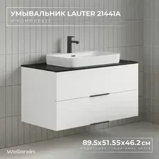 Wellerein Тумба с умывальником AMAL 06308 + 21441A