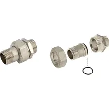 Фитинг General Fittings Американка прямой для радиатора Ду 15 (1/2") хром 2700I6N040400A