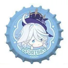 Значок miHoYo Genshin Impact Q-Version Bottle Cap Furina GEN1329
