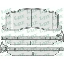 Тормозные колодки дисковые задняя ось LPR 05P1013