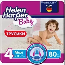 Трусики-подгузники Helen Harper Baby 4 Maxi (80 шт)
