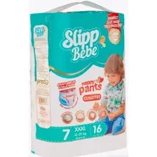 Подгузники-трусики Slipp Bebe 7 (13-29 кг.) 16шт
