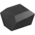 Вазон БЕРКАНО Quaro S DB / 220_120_24 (Black Granite)