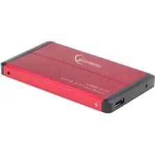 Бокс для накопителей 2.5" Gembird EE2-U3S-2-R