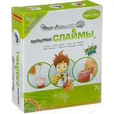 Набор для создания слайма Bondibon Французские опыты. Мини-лаборатория. Необычные Слаймы / ВВ3715