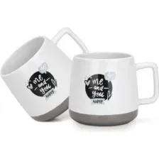 Набор кружек Fissman Me And You Happy 3725 (2шт)