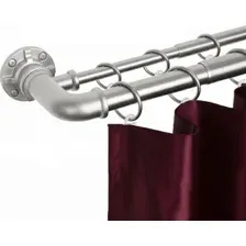 Карниз для штор UG Home Раздвижной 2-рядный 2КР-153-360-ЧО (черное олово, 1.53-3.6м)