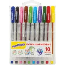 Набор шариковых ручек Юнландия Классная 143535 (10шт)