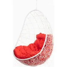 Кресло подвесное BiGarden Easy White BS (без стойки,подушка красная)