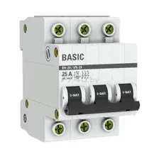 Выключатель нагрузки EKF Basic ВН-29 3P 25А (SL29-3-25-bas)
