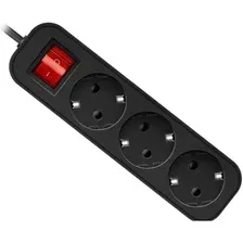 Удлинитель Defender G350 (5 м, черный)