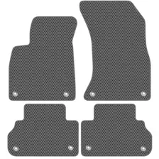 Комплект ковриков для авто Alicosta Audi Q5 II (suv / FY) 2016 - Н.В. (серый, ромб)