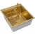 Кухонная мойка Diamond 450*500, коландер, дозатор GOLD DECOR