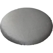 Чехол на табурет MATEX Velours / 57-437 (светло-серый)