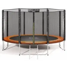 Батут Atlas Sport 404 см (13ft) PRO (усиленные опоры) оранжевый