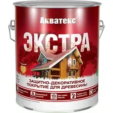 Защитно-декоративный состав Акватекс Экстра (2.7л, калужница)