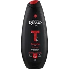 Гель для душа Dermomed Tone, мужской, с женьшенем, 750 мл