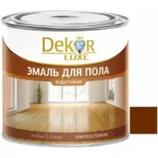 Эмаль для пола «DEKOR GOLD»  каштан 1,8кг