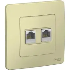 Розетка компьютерная Systeme Electric Blanca BLNIS045457