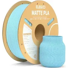 Филамент Elegoo PLA Matte (1.75 мм, 1 кг, ледяной синий)