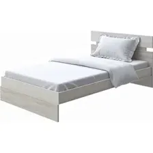 Кровать PROxSON Milton 90x190 (дуб шамони светлый 124/ясень шимо светлый)