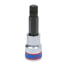 Головка торцевая 1/2" с вставкой-битой SPLINE M12х80 мм KING TONY 403612