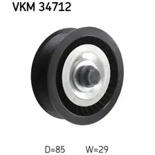 SKF VKM 34712 - Паразитный / ведущий ролик, поликлиновой ремень