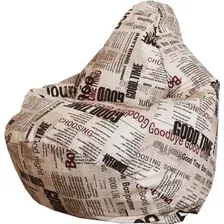 Кресло-мешок Flagman Груша Мега XXXL Г3.5-143 (Gazeta Coffee)