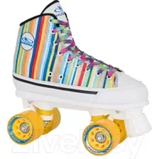 Роликовые коньки Hudora Candy Stripes (р. 36)