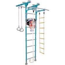 Детский спортивный комплекс Midzumi Niji Ton Basketball Shield (небесная лазурь)