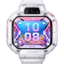 Детские умные часы Huawei Watch Kids X1 Pro (серебристый, с сиреневым ремешком, международная версия)