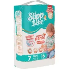 Подгузники-трусики Slipp Bebe №7 (13-29 кг.) 16шт