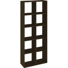 Стеллаж Кортекс-мебель Дельта-10 км.02539 71x175 (венге)