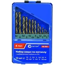 Набор сверл Cutop 48-601 (13шт)