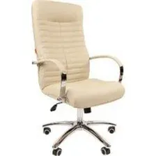 Кресло офисное Chairman 480 N (экокожа Terra 101 бежевый)