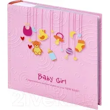 Фотоальбом BRAUBERG Baby Girl 391143