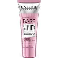 Основа под макияж Eveline Cosmetics Base Full Hd разглаживающе-выравнивающая (30мл)