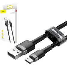 Кабель Baseus CATKLF-UG1, gray/black, 3 м