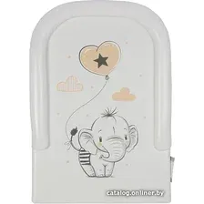 Пеленальная доска Polini Kids Слоник с бортиками 0002449 (серый)