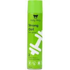 Лак для волос Holly Polly Strong Girl Супер Объем и Сильная Фиксация, 250 мл