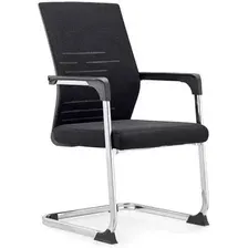 Офисный стул SitUp Boom CF Chrome (сетка черный)