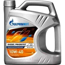 Моторное масло Gazpromneft Diesel Prioritet 10W40 / 253142109 (5л)