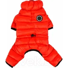 Комбинезон для животных Puppia Jumpesuit B / PAPD-JM1673-RD-XXL (красный)