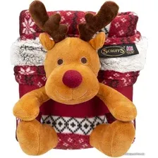 Коврик (подстилка) Scruffs с игрушкой 939342 (бело-красный)